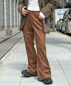 【シーピーシーエム/CPCM】の【PIPI監修】フェイクスエードフレアパンツ ブラウン|ID: prp329100004708613 ipo3291000000034620675