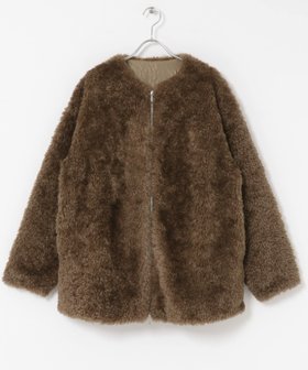 【アーバンリサーチ ロッソ/URBAN RESEARCH ROSSO】の『WEB限定』ノーカラーファーボアZIPブルゾン 人気、トレンドファッション・服の通販 founy(ファニー) ファッション Fashion レディースファッション Fashion for Women アウター Coat / Outerwear Collection ブルゾンジャケット・スポーティアウター Blouson Jackets 2025年 2025 2025-2026秋冬・A/W Autumn/Winter 2025–26 AW25–26 冬 Winter / This Winter トレンド Trend, Trending Now フェイクファー Faux Fur, Imitation Fur ブルゾン Blouson, Bomber Jacket A/W・秋冬 Autumn/Winter 防寒 Cold Protection, Winter-Ready |ID:prp329100004708625