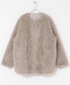 【アーバンリサーチ ロッソ/URBAN RESEARCH ROSSO】の『WEB限定』ノーカラーファーボアZIPブルゾン 人気、トレンドファッション・服の通販 founy(ファニー) ファッション Fashion レディースファッション Fashion for Women アウター Coat / Outerwear Collection ブルゾンジャケット・スポーティアウター Blouson Jackets 2025年 2025 2025-2026秋冬・A/W Autumn/Winter 2025–26 AW25–26 冬 Winter / This Winter トレンド Trend, Trending Now フェイクファー Faux Fur, Imitation Fur ブルゾン Blouson, Bomber Jacket A/W・秋冬 Autumn/Winter 防寒 Cold Protection, Winter-Ready thumbnail GREIGE|ID: prp329100004708625 ipo3291000000034009037