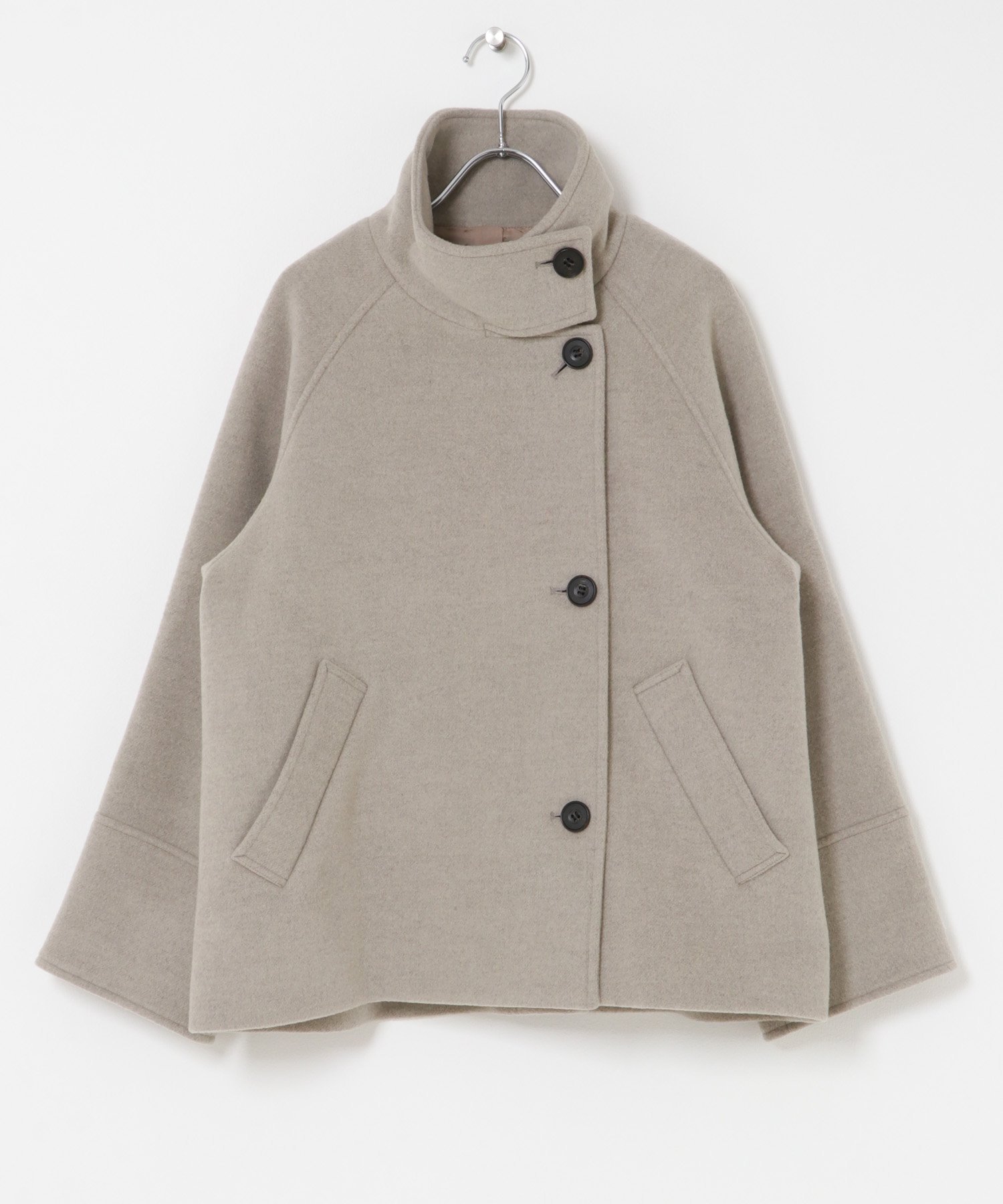 【アーバンリサーチ ロッソ/URBAN RESEARCH ROSSO】のスーパー140シャルム2WAYカラーコート インテリア・キッズ・メンズ・レディースファッション・服の通販 founy(ファニー) 　ファッション　Fashion　レディースファッション　Fashion for Women　アウター　Coat / Outerwear Collection　コート・ロングコート・ピーコート　Long Coats, Peacoats & More　キュプラ　Cupro, Eco Fabric　ショート　Short, Short Length　シンプル　Simple, Minimal　スタンド　Stand Collar, Upright Stand　スリーブ　Sleeve, Long Sleeve / Short Sleeve　バランス　Balance, Style Balance　マニッシュ　Mannish, Boyish　ミドル　Middle Length, Mid Height　A/W・秋冬　Autumn/Winter　冬　Winter / This Winter　2025年　2025　2025-2026秋冬・A/W　Autumn/Winter 2025–26 AW25–26　MOCHA|ID: prp329100004708629 ipo3291000000034009062