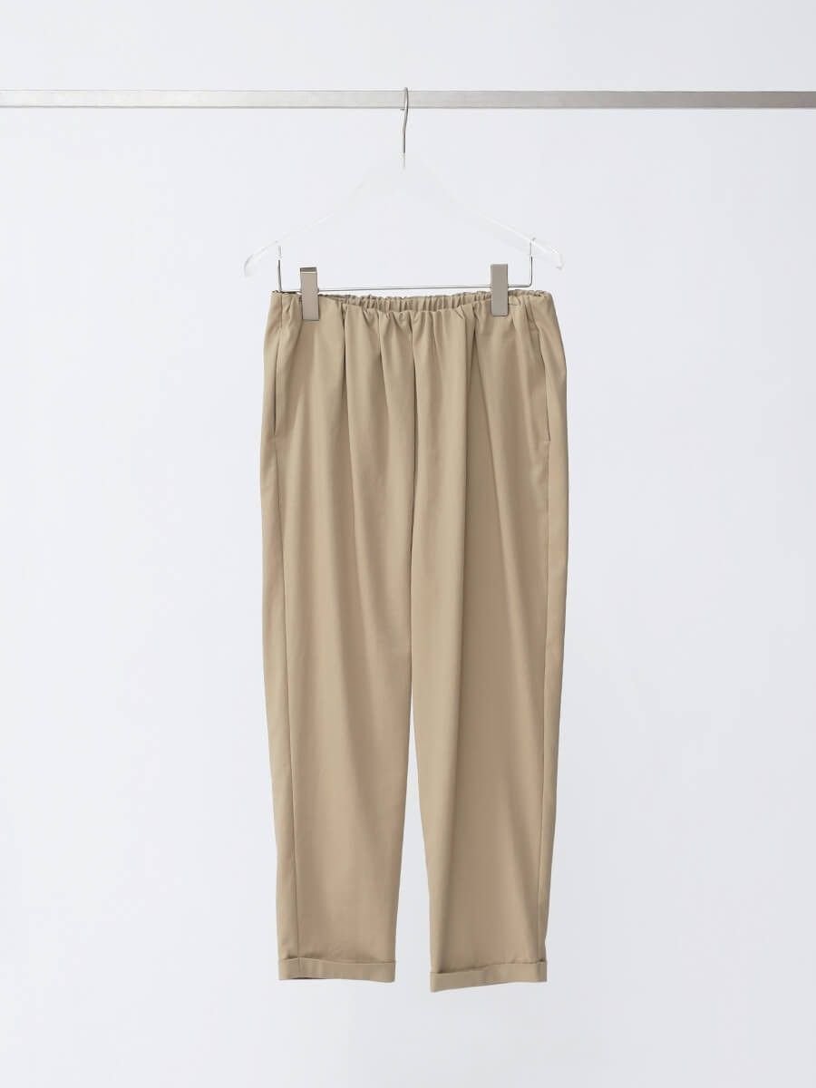 【ラシュッド/LASUD】のテーパードロールアップパンツ インテリア・キッズ・メンズ・レディースファッション・服の通販 founy(ファニー) 　ファッション　Fashion　レディースファッション　Fashion for Women　パンツ　Pants & Trousers　バランス　Balance, Style Balance　エレガント 上品　Elegant　ベージュ系|ID: prp329100004708634 ipo3291000000034009093