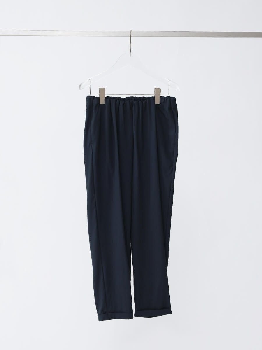 【ラシュッド/LASUD】のテーパードロールアップパンツ インテリア・キッズ・メンズ・レディースファッション・服の通販 founy(ファニー) 　ファッション　Fashion　レディースファッション　Fashion for Women　パンツ　Pants & Trousers　バランス　Balance, Style Balance　エレガント 上品　Elegant　ダークネイビー|ID: prp329100004708634 ipo3291000000034009099