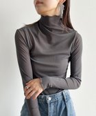 【アウトフィッター ラボ/Outfitter lab】のシースルー ハイネック カットソー 人気、トレンドファッション・服の通販 founy(ファニー) ファッション Fashion レディースファッション Fashion for Women トップス・カットソー Cut & Sew Tops カットソー・ベーシックTシャツ Cut-and-Sewn Tops / Stretch Tees & Basics カットソー Cut and Sewn Top ハイネック High Neck, Mock Neck thumbnail グレー|ID: prp329100004708656 ipo3291000000034009423