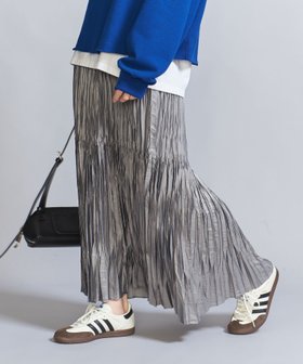 【ユナイテッドアローズ/UNITED ARROWS】のチンツ ランダムプリーツ スカート 人気、トレンドファッション・服の通販 founy(ファニー) ファッション Fashion レディースファッション Fashion for Women スカート Skirts プリーツスカート / 上品フェミニンスタイル Pleated Skirts スウェット / スエット Sweatshirt, Sweatwear タフタ Taffeta, Structured Fabric プリーツ Pleats, Pleated ランダム Random, Irregular A/W・秋冬 Autumn/Winter アウトレット Outlet / Clearance |ID:prp329100004708662