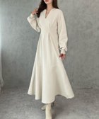 【ジュノア/JUNOAH】のキーネック裏起毛マーメイドワンピース 人気、トレンドファッション・服の通販 founy(ファニー) ファッション Fashion レディースファッション Fashion for Women ワンピース Dresses マーメイド Mermaid, Fishtail Silhouette thumbnail アイボリー|ID: prp329100004708688 ipo3291000000034289468