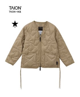 【コンバーストウキョウ/CONVERSE TOKYO】の【TAION】MILITARY STAR QUILTING JACKET(KIDS) 人気、トレンドファッション・服の通販 founy(ファニー) ファッション Fashion レディースファッション Fashion for Women アウター Coat / Outerwear Collection レディースジャケット・軽アウター Jackets インナー Innerwear キルティング Quilted, Quilting コンパクト Compact, Small Size スリット Slit, Slit Detail ダウン Down, Puffer ボトム Bottoms, Lower Wear ポケット Pocket, Pocket Detail ミリタリー Military, Army Style モチーフ Motif, Design Theme リップ Lip, Lip Motif レース Lace, Lace Fabric 旅行 Travel |ID:prp329100004708689
