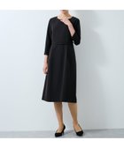【ジャイロ/JAYRO】の【360度ストレッチ】セットアップ対応パール付き9分丈ワンピース ブラック(01)|ID: prp329100004708705 ipo3291000000034010182