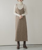 【ラジュール/Lajour】のIラインキャミワンピース 人気、トレンドファッション・服の通販 founy(ファニー) ファッション Fashion レディースファッション Fashion for Women ワンピース Dresses キャミソールワンピース Camisole Dresses インナー Innerwear カットソー Cut and Sewn Top スリット Slit, Slit Detail トレンド Trend, Trending Now ハイネック High Neck, Mock Neck ラップ Wrap, Wrap Design ロング Long, Long-Length エレガント 上品 Elegant thumbnail ブラウン|ID: prp329100004708709 ipo3291000000034073254