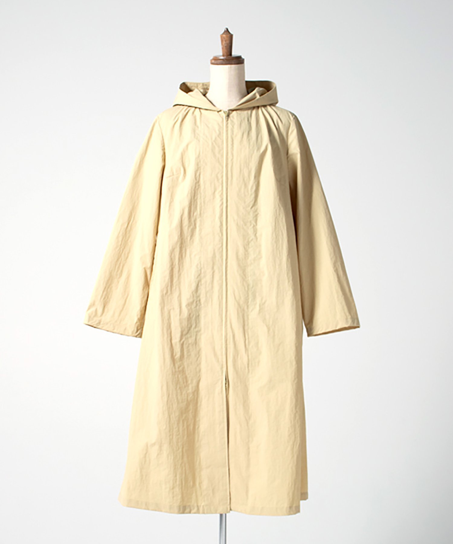 【その他のブランド/Other】のナイロンタッサーコート インテリア・キッズ・メンズ・レディースファッション・服の通販 founy(ファニー) 　ファッション　Fashion　レディースファッション　Fashion for Women　アウター　Coat / Outerwear Collection　コート・ロングコート・ピーコート　Long Coats, Peacoats & More　ロング　Long, Long-Length　ベージュ|ID: prp329100004708715 ipo3291000000034010268
