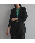 【ガレージ オブ グッド クロージング/GARAGE OF GOOD CLOTHING】のベルト付きダブルテーラージャケット ブラック|ID: prp329100004708731 ipo3291000000034010400