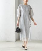 【シップス フォー ウィメン/SHIPS】の手洗い可能 レース ワンピース サックスブルー|ID: prp329100004708754 ipo3291000000034010637