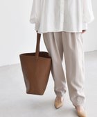 【シップス フォー ウィメン/SHIPS】のquaranciel ワンハンドル バケツ トート バッグ(A4対応) 人気、トレンドファッション・服の通販 founy(ファニー) ファッション Fashion レディースファッション Fashion for Women バッグ Bags おすすめ Recommended / Our Picks シンプル Simple, Minimal トレンド Trend, Trending Now バケツ Bucket, Bucket Style フロント Front, Front Design ビジネス 仕事 通勤 Business / Work / Commuting thumbnail キャメル|ID: prp329100004708829 ipo3291000000034011907