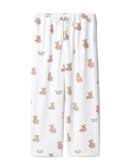 【ジェラート ピケ/gelato pique】のモチーフ3柄ロングパンツ 人気、トレンドファッション・服の通販 founy(ファニー) 　ファッション　Fashion　レディースファッション　Fashion for Women　パンツ　Pants & Trousers　なめらか　Smooth, Silky Texture　カットソー　Cut and Sewn Top　スマート　Smart, Elegant　セットアップ　Set-Up, Coordinated Outfit　プリント　Print, Printed Pattern　ベーシック　Basic, Essential　モチーフ　Motif, Design Theme　ロング　Long, Long-Length　人気　Popular, Best Seller　今季　This Season, Current Season　 other-1|ID: prp329100004708863 ipo3291000000034087087