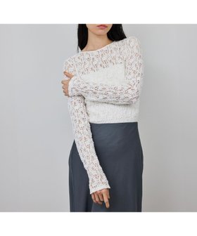【ロペ/ROPE'】のストレッチレースカットソー/イージーケア 人気、トレンドファッション・服の通販 founy(ファニー) ファッション Fashion レディースファッション Fashion for Women トップス・カットソー Cut & Sew Tops カットソー・ベーシックTシャツ Cut-and-Sewn Tops / Stretch Tees & Basics おすすめ Recommended / Our Picks インナー Innerwear エレガント 上品 Elegant カットソー Cut and Sewn Top ジャケット Jacket, Outerwear ストレッチ Stretch, Stretchy Fabric フィット Fit, Slim Fit ポケット Pocket, Pocket Detail レース Lace, Lace Fabric |ID:prp329100004708890