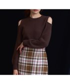 【ノエラ/Noela】のオープンショルダーフォックスニット 人気、トレンドファッション・服の通販 founy(ファニー) ファッション Fashion レディースファッション Fashion for Women トップス・カットソー Cut & Sew Tops ニット Knit Tops & Sweaters フォックス Fox, Fox Fur ポケット Pocket, Pocket Detail thumbnail チャ|ID: prp329100004708926 ipo3291000000034012994