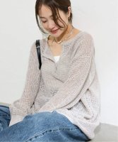 【ジャーナルスタンダード/JOURNAL STANDARD】の《追加》ヘンリーメッシュニット 人気、トレンドファッション・服の通販 founy(ファニー) ファッション Fashion レディースファッション Fashion for Women トップス・カットソー Cut & Sew Tops ニット Knit Tops & Sweaters 2025年 2025 2025-2026秋冬・A/W Autumn/Winter 2025–26 AW25–26 イエロー Yellow インナー Innerwear メッシュ Mesh, Net Fabric リラックス Relax, Relaxed Fit 洗える Machine Washable |ID:prp329100004708960