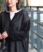 【ジャーナルスタンダード/JOURNAL STANDARD】の《追加》ヘンリーメッシュニット 人気、トレンドファッション・服の通販 founy(ファニー) ファッション Fashion レディースファッション Fashion for Women トップス・カットソー Cut & Sew Tops ニット Knit Tops & Sweaters 2025年 2025 2025-2026秋冬・A/W Autumn/Winter 2025–26 AW25–26 イエロー Yellow インナー Innerwear メッシュ Mesh, Net Fabric リラックス Relax, Relaxed Fit 洗える Machine Washable thumbnail ブラック|ID: prp329100004708960 ipo3291000000034013400