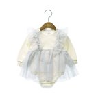 【ブランシェス/branshes / KIDS】の【おそろい】チュールレイヤード風カバーオール 人気、トレンドファッション・服の通販 founy(ファニー) ファッション Fashion キッズファッション Fashion for Kids インナー Innerwear スーツ Suit, Formalwear チュール Tulip, Tulip Motif ドッキング Docking, Mixed Material ベーシック Basic, Essential 長袖 Long Sleeve, Full Sleeve thumbnail サックス|ID: prp329100004708986 ipo3291000000034123957