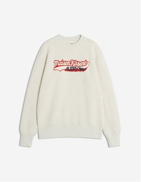 【メゾン キツネ/MAISON KITSUNE】のMK x AUTRY VARSITY SWEATSHIRT 人気、トレンドファッション・服の通販 founy(ファニー) ファッション Fashion レディースファッション Fashion for Women トップス・カットソー Cut & Sew Tops シャツ・ブラウス・オフィスカジュアル Elegant Blouses & Button-Ups レディースパーカー・カジュアルフーディー Casual Hoodies & Sweatshirts ロングTシャツ・Tシャツ Longline T-Shirts & Tees スウェット・クルーネックトップス Sweatshirts & Crewnecks / Relaxed Fit Sweat Tops イタリア Italy シンプル Simple, Minimal スニーカー Sneakers, Trainers パッチ Patch, Appliqué フェルト Felt, Felt Fabric 無地 Plain, Solid Color |ID:prp329100004709028