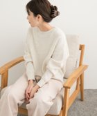 【アーバンリサーチ ドアーズ/URBAN RESEARCH DOORS】の針抜きフラフィーニット 人気、トレンドファッション・服の通販 founy(ファニー) ファッション Fashion レディースファッション Fashion for Women トップス・カットソー Cut & Sew Tops ニット Knit Tops & Sweaters 2024年 2024 2024-2025秋冬・A/W Autumn/Winter 2024–25 AW24–25 冬 Winter / This Winter おすすめ Recommended / Our Picks アンゴラ Angora Knitwear インナー Innerwear カットソー Cut and Sewn Top ダブル Double, Double-Breasted フェイス Face, Facial Design フラット Flat, Flat Shoes A/W・秋冬 Autumn/Winter thumbnail OFF WHITE|ID: prp329100004709071 ipo3291000000034014502