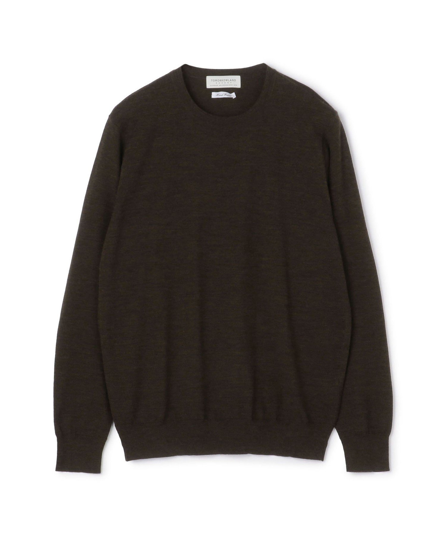 【トゥモローランド/TOMORROWLAND / MEN】のTOMORROWLAND tricot スーパーファインメリノウール クルーネックプルオーバー S-WOOL 人気、トレンドファッション・服の通販 founy(ファニー) 　ファッション　Fashion　メンズファッション　Fashion for Men　トップス・カットソー　Cut & Sew Tops　ショルダー　Shoulder, Shoulder Strap　定番　Standard, Basic Item　パターン　Pattern, Design Print　フラット　Flat, Flat Shoes　ベーシック　Basic, Essential　メンズ　Men's, Menswear　 other-1|ID: prp329100004709109 ipo3291000000034076582