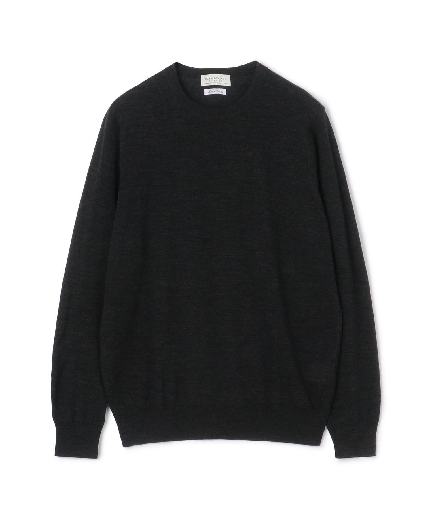 【トゥモローランド/TOMORROWLAND / MEN】のTOMORROWLAND tricot スーパーファインメリノウール クルーネックプルオーバー S-WOOL インテリア・キッズ・メンズ・レディースファッション・服の通販 founy(ファニー) 　ファッション　Fashion　メンズファッション　Fashion for Men　トップス・カットソー　Cut & Sew Tops　ショルダー　Shoulder, Shoulder Strap　定番　Standard, Basic Item　パターン　Pattern, Design Print　フラット　Flat, Flat Shoes　ベーシック　Basic, Essential　メンズ　Men's, Menswear　17 チャコールグレー|ID: prp329100004709109 ipo3291000000034076585
