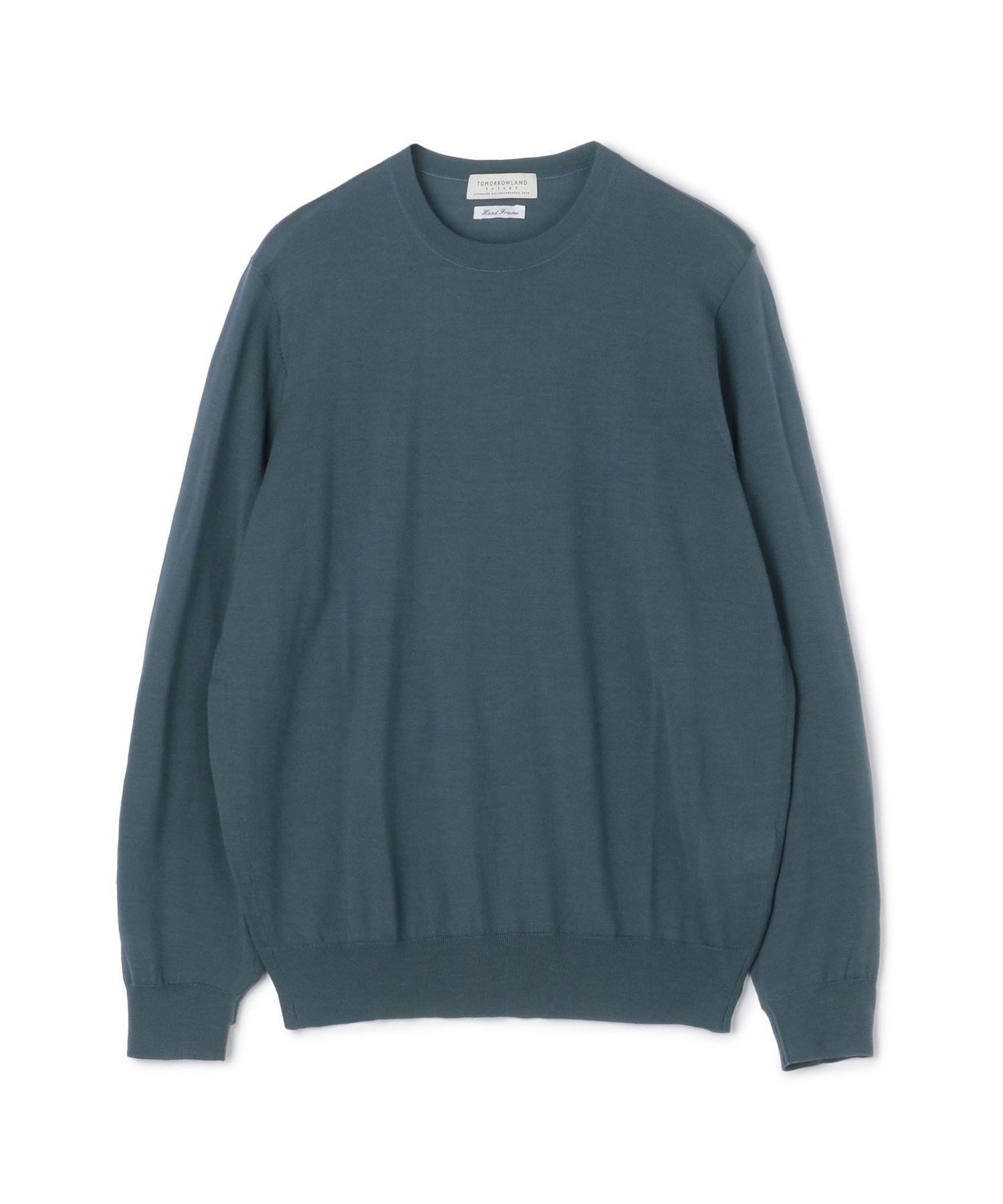 【トゥモローランド/TOMORROWLAND / MEN】のTOMORROWLAND tricot スーパーファインメリノウール クルーネックプルオーバー S-WOOL インテリア・キッズ・メンズ・レディースファッション・服の通販 founy(ファニー) 　ファッション　Fashion　メンズファッション　Fashion for Men　トップス・カットソー　Cut & Sew Tops　ショルダー　Shoulder, Shoulder Strap　定番　Standard, Basic Item　パターン　Pattern, Design Print　フラット　Flat, Flat Shoes　ベーシック　Basic, Essential　メンズ　Men's, Menswear　63 ライトブルー|ID: prp329100004709109 ipo3291000000034076592