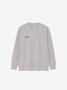 【ザ ノース フェイス/THE NORTH FACE】の【公式】ロングスリーブファインアルパインティー(ユニセックス) ミックスグレー|ID: prp329100004709133 ipo3291000000034839859