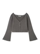 【スナイデル/SNIDEL】のフレアスリーブショートカーディガン 人気、トレンドファッション・服の通販 founy(ファニー) ファッション Fashion レディースファッション Fashion for Women トップス・カットソー Cut & Sew Tops カーディガン・羽織り Layered Style Cardigans カーディガン Cardigan, Knitwear スマート Smart, Elegant スリーブ Sleeve, Long Sleeve / Short Sleeve トレンド Trend, Trending Now バランス Balance, Style Balance フレア Flare, Flared ロング Long, Long-Length おすすめ Recommended / Our Picks thumbnail GRY[006]|ID: prp329100004709136 ipo3291000000034015028