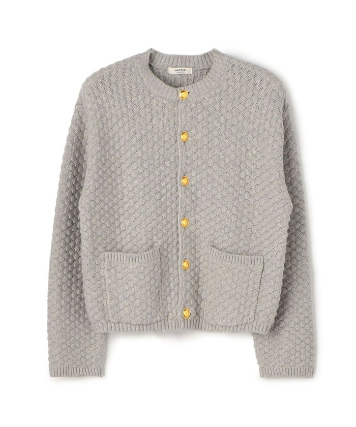 【トゥモローランド/TOMORROWLAND】のハイブリットケーブル クルーネックカーディガン インテリア・キッズ・メンズ・レディースファッション・服の通販 founy(ファニー) https://founy.com/ ファッション Fashion レディースファッション Fashion for Women トップス・カットソー Cut & Sew Tops カーディガン・羽織り Layered Style Cardigans カーディガン Cardigan, Knitwear クラシック Classic, Timeless Style コンパクト Compact, Small Size シンプル Simple, Minimal ドット Polka Dot, Dot Pattern 定番 Standard, Basic Item バランス Balance, Style Balance モダン Modern, Contemporary ロング Long, Long-Length |ID: prp329100004709705 ipo3291000000034729529