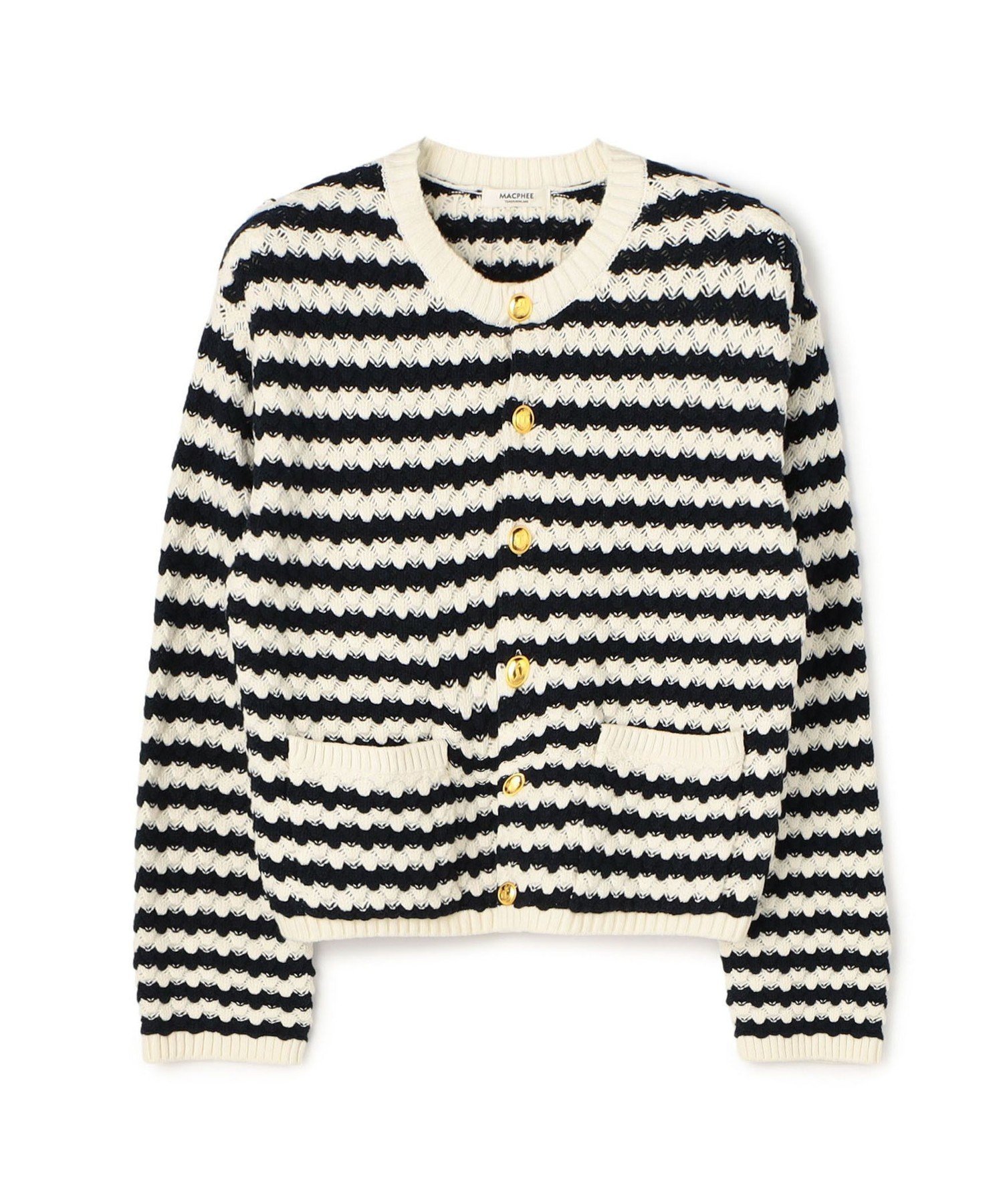 【トゥモローランド/TOMORROWLAND】のハイブリットケーブル クルーネックカーディガン インテリア・キッズ・メンズ・レディースファッション・服の通販 founy(ファニー) ファッション Fashion レディースファッション Fashion for Women トップス・カットソー Cut & Sew Tops カーディガン・羽織り Layered Style Cardigans カーディガン Cardigan, Knitwear クラシック Classic, Timeless Style コンパクト Compact, Small Size シンプル Simple, Minimal ドット Polka Dot, Dot Pattern 定番 Standard, Basic Item バランス Balance, Style Balance モダン Modern, Contemporary ロング Long, Long-Length 62 ネイビー系|ID: prp329100004709705 ipo3291000000034729532