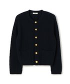 【トゥモローランド/TOMORROWLAND】のハイブリットケーブル クルーネックカーディガン 69 ネイビー|ID: prp329100004709705 ipo3291000000034729534