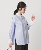 【ユナイテッドアローズ/UNITED ARROWS】のエンブロイダリー カラー シャツ -ウォッシャブル- 人気、トレンドファッション・服の通販 founy(ファニー) ファッション Fashion レディースファッション Fashion for Women トップス・カットソー Cut & Sew Tops シャツ・ブラウス・オフィスカジュアル Elegant Blouses & Button-Ups おすすめ Recommended / Our Picks アイレット Eyelet Lace ウォッシャブル Machine Washable エンブロイダリー Embroidery Design カフス Cuff Design thumbnail LT.BLUE|ID: prp329100004709743 ipo3291000000034723524