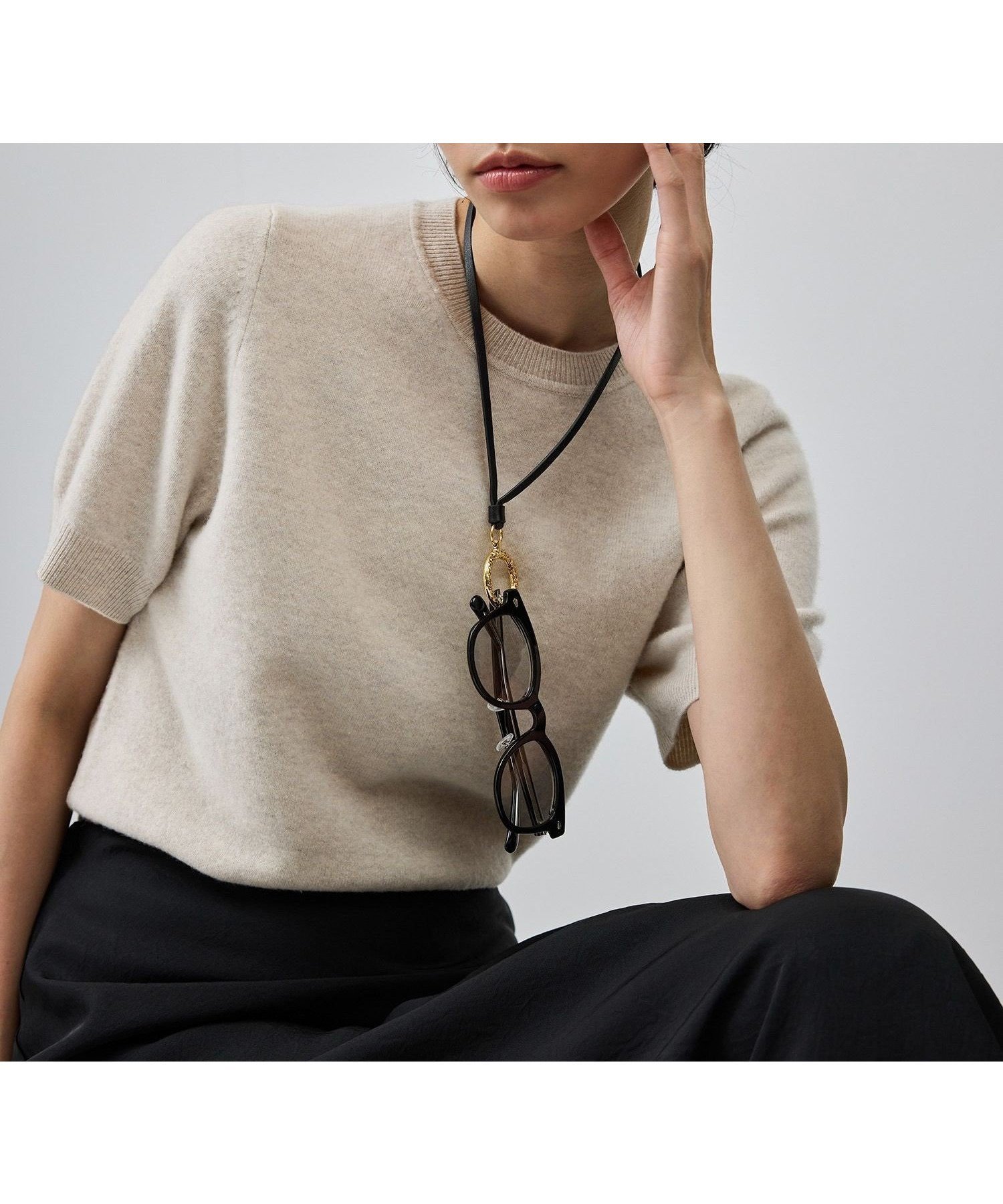 【ロペ/ROPE'】のウールカシミヤブレンド 5分袖ニットプルオーバー/イージーケア インテリア・キッズ・メンズ・レディースファッション・服の通販 founy(ファニー) 　ファッション　Fashion　レディースファッション　Fashion for Women　トップス・カットソー　Cut & Sew Tops　ニット　Knit Tops & Sweaters　カジュアルプルオーバー・ニットトップス　Pullovers & Knit Tops / Casual Pullovers　アンサンブル　Ensemble Set　カーディガン　Cardigan, Knitwear　今季　This Season, Current Season　シンプル　Simple, Minimal　ストレート　Straight, Straight Cut　スリーブ　Sleeve, Long Sleeve / Short Sleeve　ハーフ　Half, Half-Length　ポケット　Pocket, Pocket Detail　ロング　Long, Long-Length　おすすめ　Recommended / Our Picks　エレガント 上品　Elegant　ベージュ系(28)|ID: prp329100004709786 ipo3291000000034019753