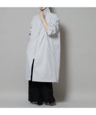 【ナノ ユニバース/nano universe】の撥水加工・機能中綿 ジップアップリブロングコート L.グレー1|ID:prp329100004709826