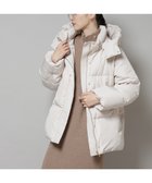 【ナノ ユニバース/nano universe】の撥水加工 フードショートダウンコート ライトベージュ1|ID:prp329100004709829