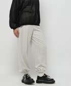 【ニコアンド/niko and】の2WAYラビットベロアパンツ 人気、トレンドファッション・服の通販 founy(ファニー) ファッション Fashion レディースファッション Fashion for Women パンツ Pants & Trousers おすすめ Recommended / Our Picks センター Center, Center Line バランス Balance, Style Balance ベロア Velour, Soft Velvet ボトム Bottoms, Lower Wear リラックス Relax, Relaxed Fit エレガント 上品 Elegant 人気 Popular, Best Seller 秋 Autumn thumbnail ライト杢グレー|ID: prp329100004709833 ipo3291000000034204605