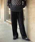 【ニコアンド/niko and】の2WAYラビットベロアパンツ 人気、トレンドファッション・服の通販 founy(ファニー) ファッション Fashion レディースファッション Fashion for Women パンツ Pants & Trousers おすすめ Recommended / Our Picks センター Center, Center Line バランス Balance, Style Balance ベロア Velour, Soft Velvet ボトム Bottoms, Lower Wear リラックス Relax, Relaxed Fit エレガント 上品 Elegant 人気 Popular, Best Seller 秋 Autumn thumbnail ブラック|ID: prp329100004709833 ipo3291000000034204607