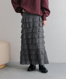 【ローリーズファーム/LOWRYS FARM】のフリルスカート 人気、トレンドファッション・服の通販 founy(ファニー) ファッション Fashion レディースファッション Fashion for Women スカート Skirts おすすめ Recommended / Our Picks カーディガン Cardigan, Knitwear コンパクト Compact, Small Size シンプル Simple, Minimal バランス Balance, Style Balance フリル Frill, Ruffle 秋 Autumn |ID:prp329100004709904