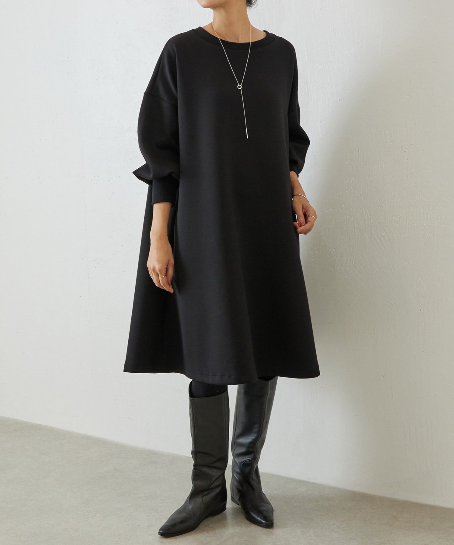 【ビアズリー/BEARDSLEY】の袖パフダンボールワンピース 人気、トレンドファッション・服の通販 founy(ファニー) ファッション Fashion レディースファッション Fashion for Women ワンピース Dresses ストレッチ Stretch, Stretchy Fabric スリーブ Sleeve, Long Sleeve / Short Sleeve フェミニン Feminine, Girly 再入荷 Restock / Back in Stock other-1|ID: prp329100004710084 ipo3291000000034561960