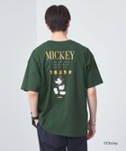 【ユナイテッドアローズ/UNITED ARROWS】のGLR or DISNEY ミッキーマウス / バックプリント 半袖 Tシャツ 人気、トレンドファッション・服の通販 founy(ファニー) ファッション Fashion レディースファッション Fashion for Women トップス・カットソー Cut & Sew Tops シャツ・ブラウス・オフィスカジュアル Elegant Blouses & Button-Ups ロングTシャツ・Tシャツ Longline T-Shirts & Tees バッグ Bags インナー Innerwear カーゴパンツ Cargo Pants, Utility Pants デニム Denim, Jeans Material トレンド Trend, Trending Now 定番 Standard, Basic Item フロント Front, Front Design ブルゾン Blouson, Bomber Jacket プリント Print, Printed Pattern 半袖 Short Sleeve, Half Sleeve ミリタリー Military, Army Style ワンポイント One Point, Statement Accent アウトレット Outlet / Clearance おすすめ Recommended / Our Picks thumbnail DK.GREEN|ID: prp329100004710110 ipo3291000000034021868