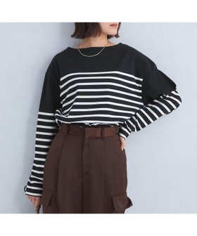 【ユナイテッドアローズ/UNITED ARROWS】 ライト バスク シャツ人気、トレンドファッション・服の通販 founy(ファニー) ファッション Fashion レディースファッション Fashion for Women トップス・カットソー Cut & Sew Tops シャツ・ブラウス・オフィスカジュアル Elegant Blouses & Button-Ups 秋 Autumn カットソー Cut and Sewn Top シンプル Simple, Minimal デニム Denim, Jeans Material 定番 Standard, Basic Item バスク Basque, Basque Style ボーダー Border, Stripe 無地 Plain, Solid Color 冬 Winter / This Winter アウトレット Outlet / Clearance |ID:prp329100004710217