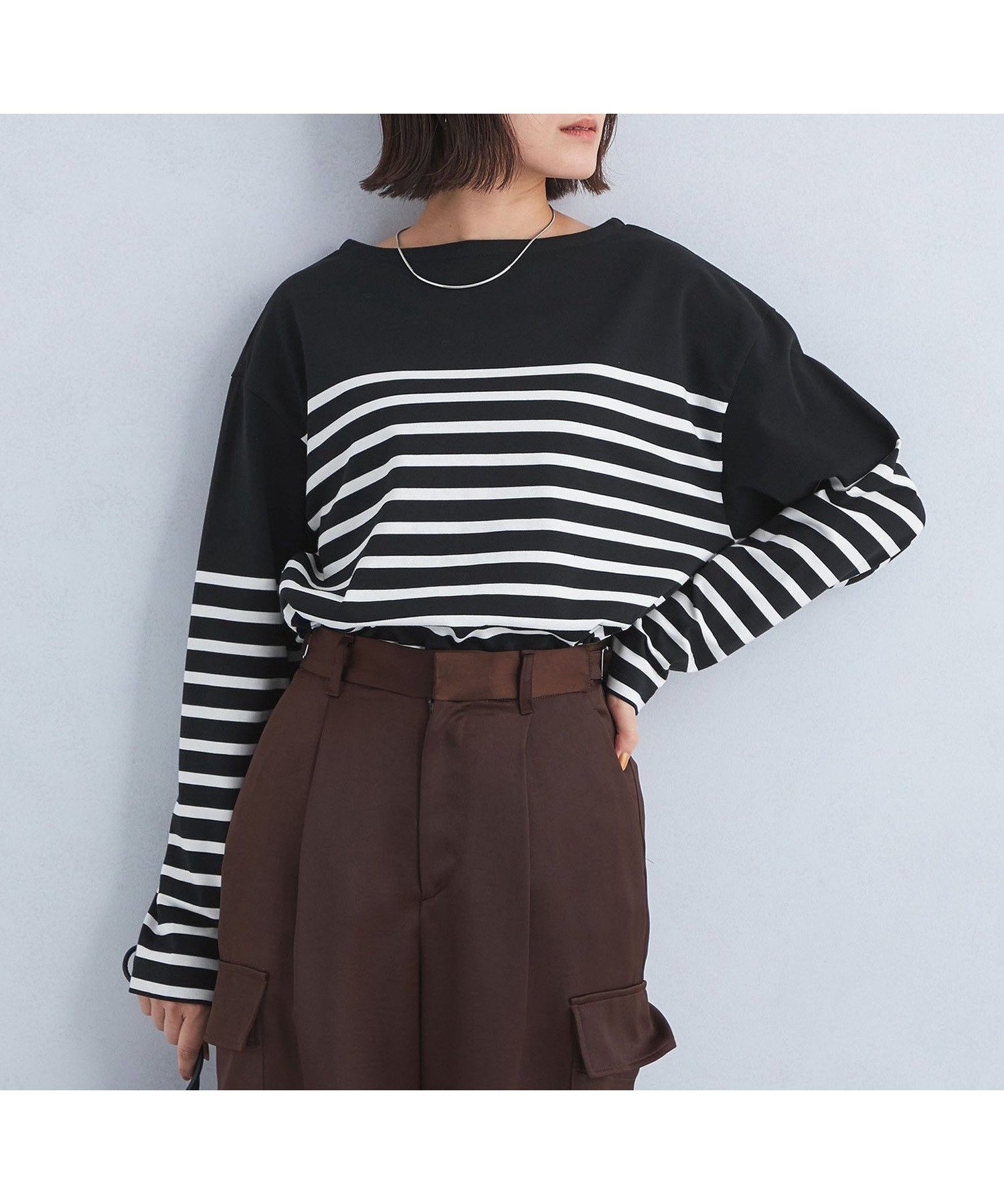 【ユナイテッドアローズ/UNITED ARROWS】のライト バスク シャツ インテリア・キッズ・メンズ・レディースファッション・服の通販 founy(ファニー) 　ファッション　Fashion　レディースファッション　Fashion for Women　トップス・カットソー　Cut & Sew Tops　シャツ・ブラウス・オフィスカジュアル　Elegant Blouses & Button-Ups　秋　Autumn　カットソー　Cut and Sewn Top　シンプル　Simple, Minimal　デニム　Denim, Jeans Material　定番　Standard, Basic Item　バスク　Basque, Basque Style　ボーダー　Border, Stripe　無地　Plain, Solid Color　冬　Winter / This Winter　アウトレット　Outlet / Clearance　その他2|ID: prp329100004710217 ipo3291000000034023075