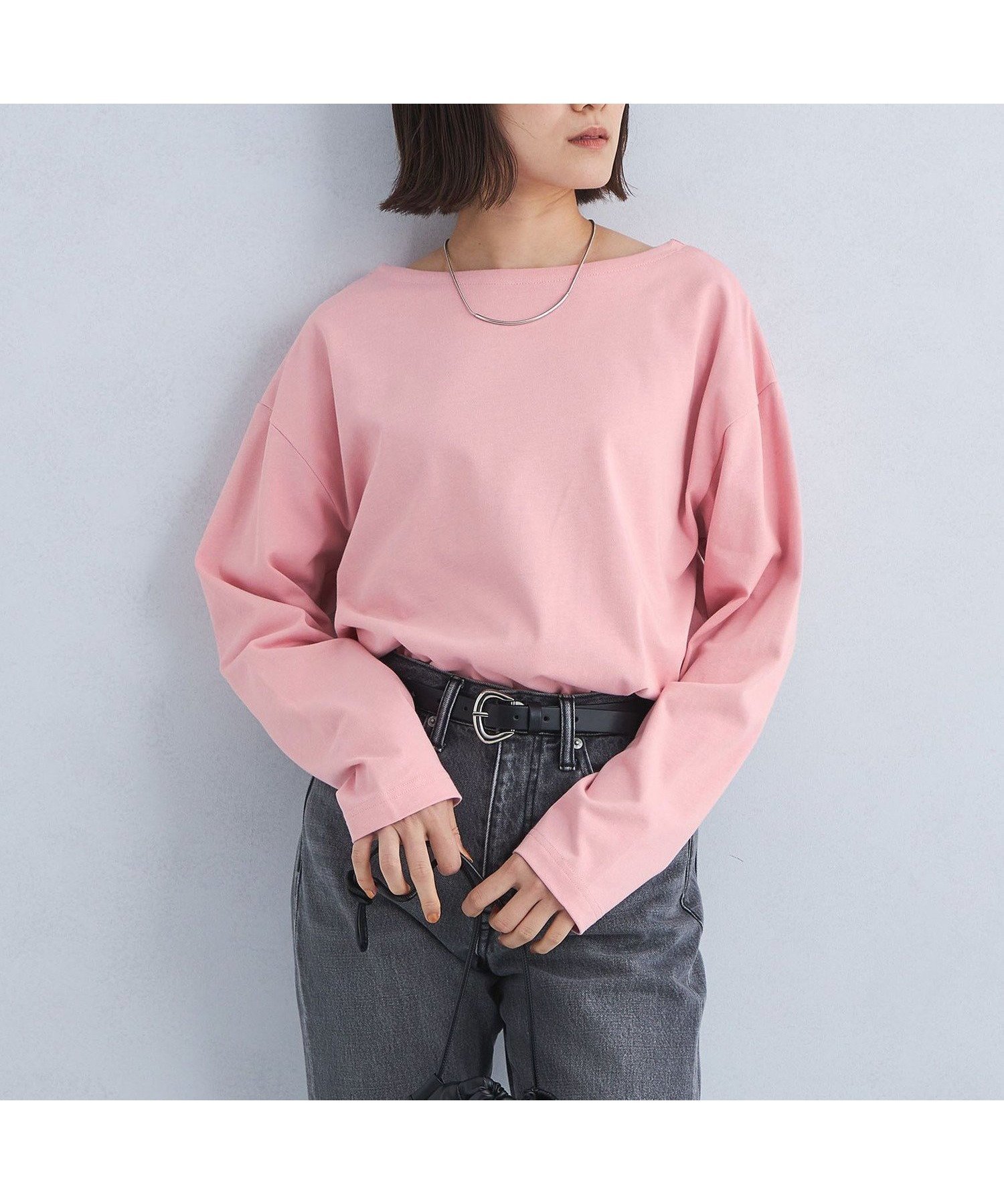 【ユナイテッドアローズ/UNITED ARROWS】のライト バスク シャツ インテリア・キッズ・メンズ・レディースファッション・服の通販 founy(ファニー) 　ファッション　Fashion　レディースファッション　Fashion for Women　トップス・カットソー　Cut & Sew Tops　シャツ・ブラウス・オフィスカジュアル　Elegant Blouses & Button-Ups　秋　Autumn　カットソー　Cut and Sewn Top　シンプル　Simple, Minimal　デニム　Denim, Jeans Material　定番　Standard, Basic Item　バスク　Basque, Basque Style　ボーダー　Border, Stripe　無地　Plain, Solid Color　冬　Winter / This Winter　アウトレット　Outlet / Clearance　LT.PINK|ID: prp329100004710217 ipo3291000000034023080