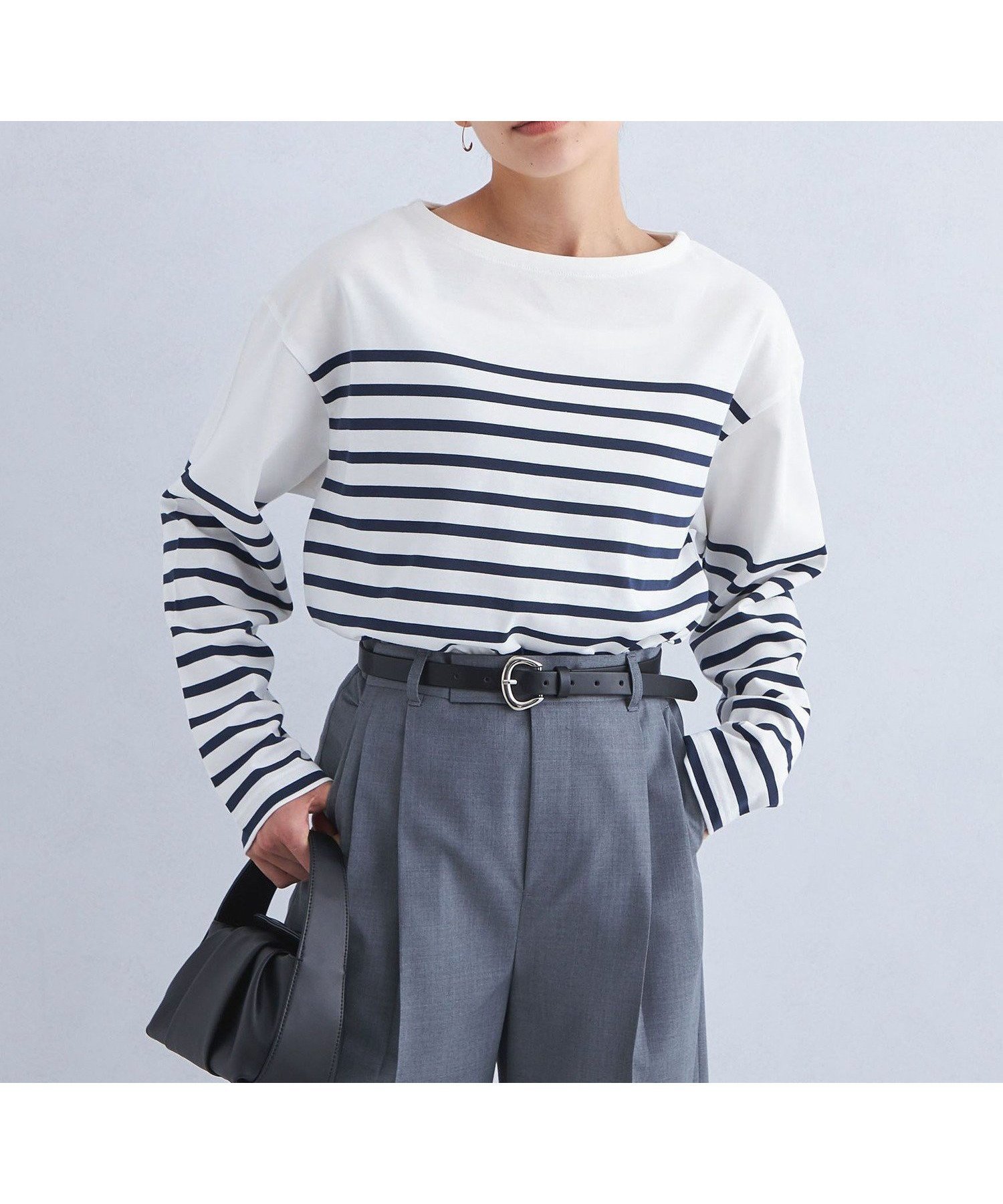 【ユナイテッドアローズ/UNITED ARROWS】のライト バスク シャツ インテリア・キッズ・メンズ・レディースファッション・服の通販 founy(ファニー) 　ファッション　Fashion　レディースファッション　Fashion for Women　トップス・カットソー　Cut & Sew Tops　シャツ・ブラウス・オフィスカジュアル　Elegant Blouses & Button-Ups　秋　Autumn　カットソー　Cut and Sewn Top　シンプル　Simple, Minimal　デニム　Denim, Jeans Material　定番　Standard, Basic Item　バスク　Basque, Basque Style　ボーダー　Border, Stripe　無地　Plain, Solid Color　冬　Winter / This Winter　アウトレット　Outlet / Clearance　その他1|ID: prp329100004710217 ipo3291000000034023081