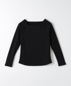 【ユナイテッドアローズ/UNITED ARROWS】のニットライク スクエアネック プルオーバー カットソー BLACK|ID: prp329100004710387 ipo3291000000034779728