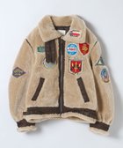 【ジーナシス/JEANASiS】のAVIREX×JEANASIS/ボア B-3 人気、トレンドファッション・服の通販 founy(ファニー) ファッション Fashion レディースファッション Fashion for Women カラフル Colorful Design カーゴパンツ Cargo Pants, Utility Pants 今季 This Season, Current Season ジャケット Jacket, Outerwear トレンド Trend, Trending Now フロント Front, Front Design ボトム Bottoms, Lower Wear 防寒 Cold Protection, Winter-Ready ミリタリー Military, Army Style ワイド Wide, Wide Fit おすすめ Recommended / Our Picks thumbnail ベージュ系その他|ID: prp329100004711414 ipo3291000000034225065