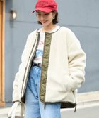 【フリークスストア/FREAK'S STORE】の別注 リバーシブル ボア キルティング ノーカラーダウン【限定展開】 25AW 人気、トレンドファッション・服の通販 founy(ファニー) ファッション Fashion レディースファッション Fashion for Women 2025年 2025 2025-2026秋冬・A/W Autumn/Winter 2025–26 AW25–26 冬 Winter / This Winter キルティング Quilted, Quilting キルト Quilt, Quilted Fabric サイドジップ Side Zip, Side Zipper ジップ Zip, Zipper スペシャル Special, Limited Edition ダウン Down, Puffer ダブル Double, Double-Breasted バランス Balance, Style Balance フロント Front, Front Design ポケット Pocket, Pocket Detail リバーシブル Reversible, Two-Sided エレガント 上品 Elegant 別注 Limited Edition, Custom Order A/W・秋冬 Autumn/Winter 軽量 Lightweight, Ultra Light 防寒 Cold Protection, Winter-Ready thumbnail ダークオリーブ×クリーム|ID: prp329100004711429 ipo3291000000034547082