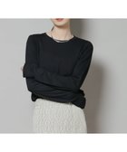 【ナノ ユニバース/nano universe】の吸湿発熱クルーネックロングスリーブTシャツ 人気、トレンドファッション・服の通販 founy(ファニー) ファッション Fashion レディースファッション Fashion for Women トップス・カットソー Cut & Sew Tops シャツ・ブラウス・オフィスカジュアル Elegant Blouses & Button-Ups ロングTシャツ・Tシャツ Longline T-Shirts & Tees インナー Innerwear カットソー Cut and Sewn Top コンパクト Compact, Small Size シンプル Simple, Minimal ジャケット Jacket, Outerwear タートルネック Turtleneck, High Neck パーカー Hoodie, Parka フィット Fit, Slim Fit ベーシック Basic, Essential A/W・秋冬 Autumn/Winter アウトレット Outlet / Clearance 2025年 2025 2025-2026秋冬・A/W Autumn/Winter 2025–26 AW25–26 thumbnail ブラック|ID: prp329100004711444 ipo3291000000034032023