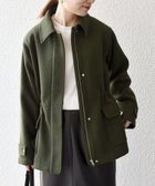 【シップス フォー ウィメン/SHIPS】のSHIPS any メルトン ジップ フィールド コート オリーブ|ID: prp329100004711485 ipo3291000000034851315